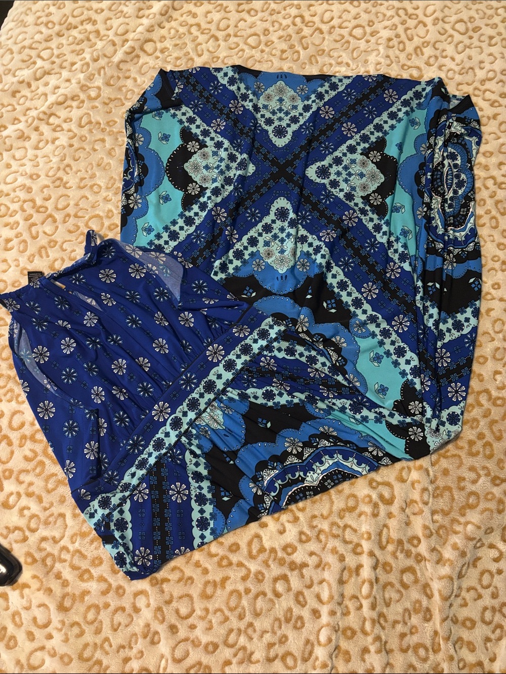 Blue Patterned Women's - Picture 3 of 3